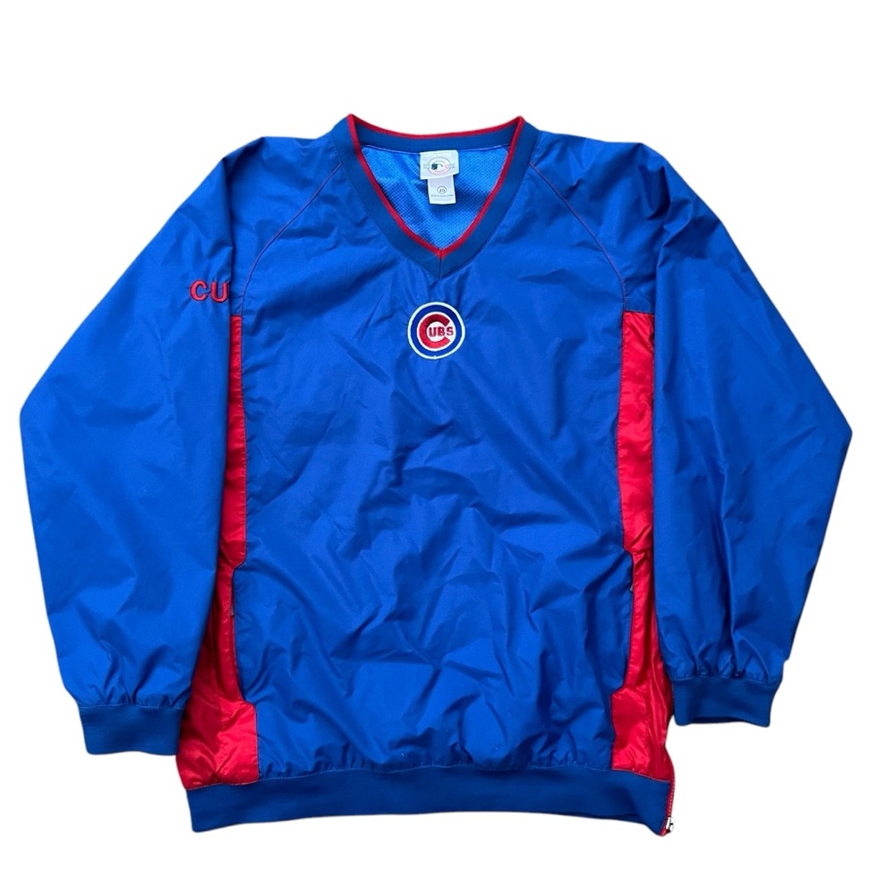 MLB Major League Merchandise - Chicago Cubs V-Neck Pullover Windbreaker - M